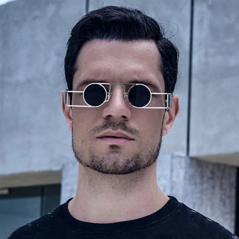 Round Retro Fez Sunglasses