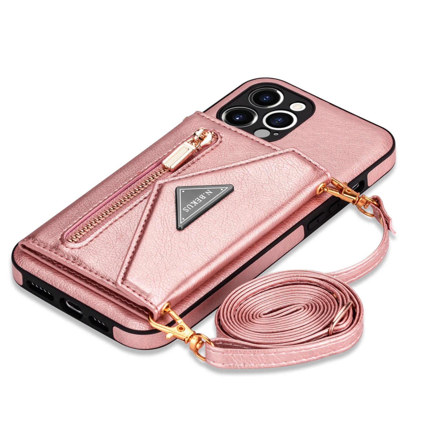 Lanyard Phone Case w Zipper Wallet