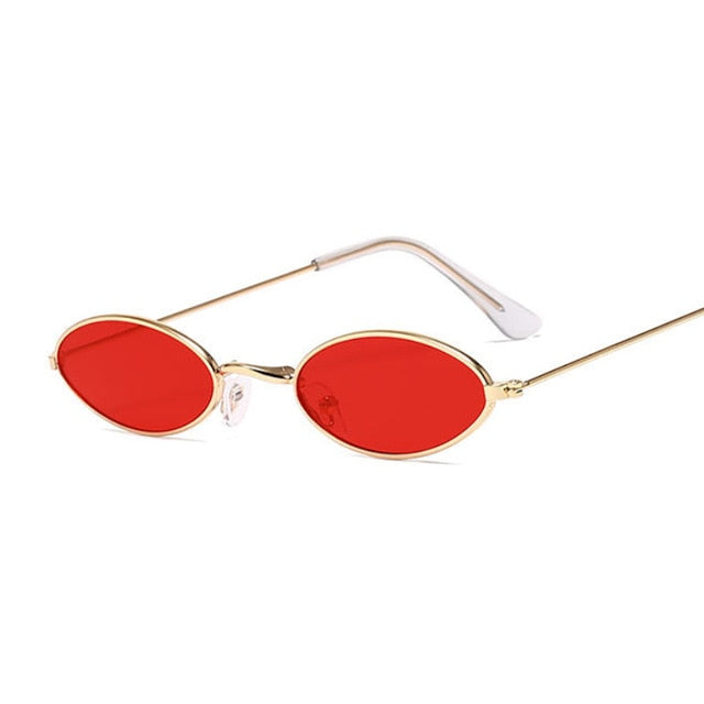 Unisex Small Oval Sunglasses