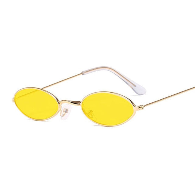 Unisex Small Oval Sunglasses
