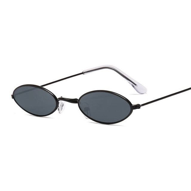 Unisex Small Oval Sunglasses
