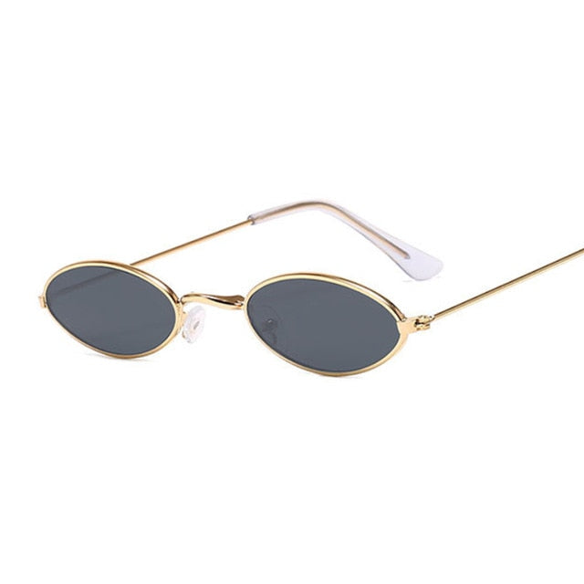 Unisex Small Oval Sunglasses
