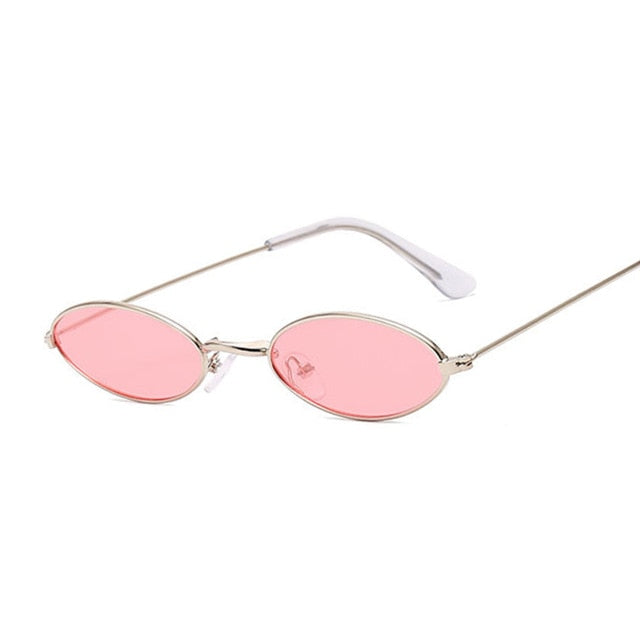 Unisex Small Oval Sunglasses