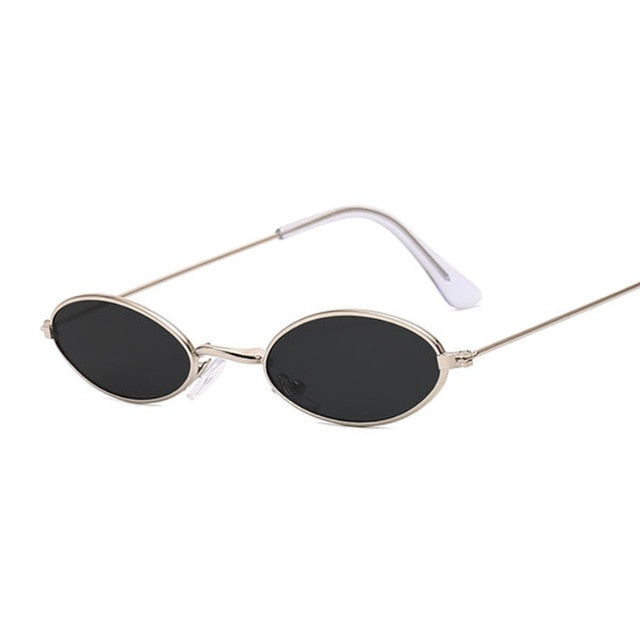 Unisex Small Oval Sunglasses