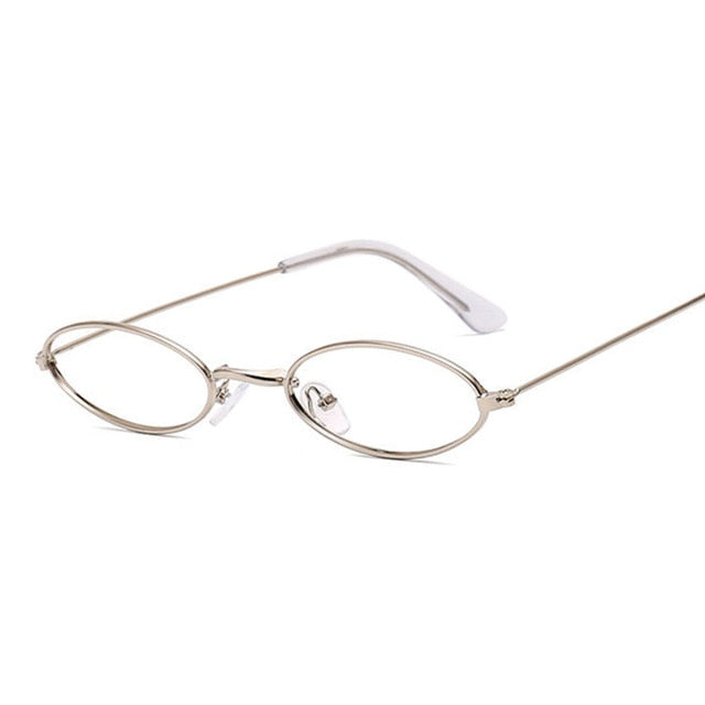 Unisex Small Oval Sunglasses