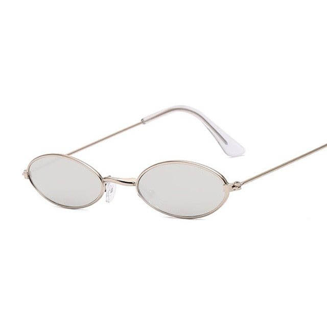 Unisex Small Oval Sunglasses