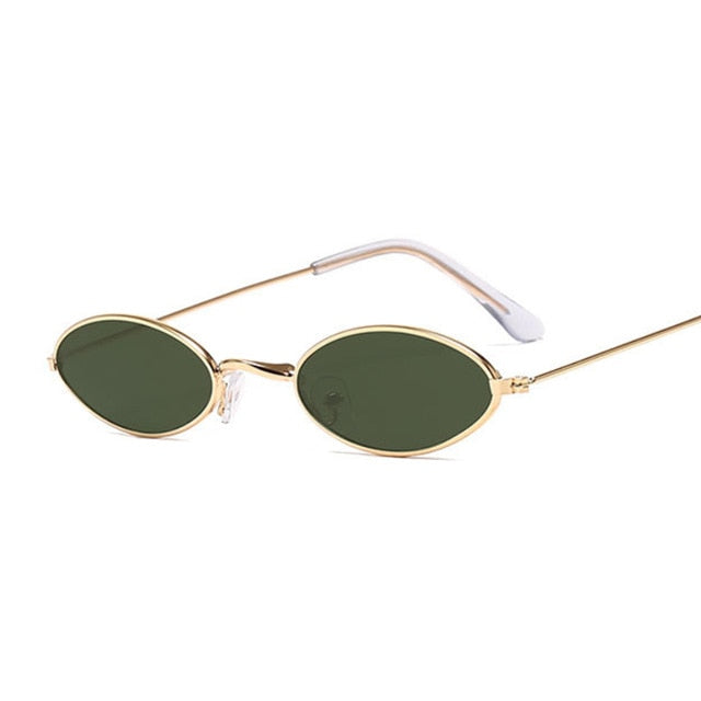 Unisex Small Oval Sunglasses