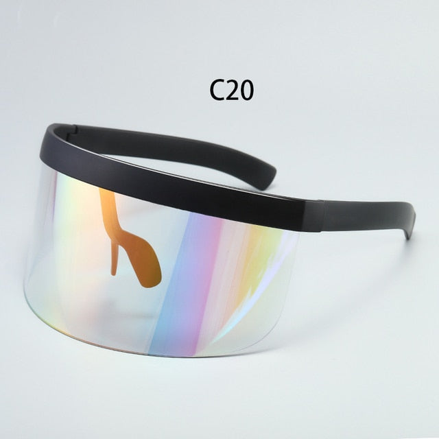 Unisex Shield Visor Sunglasses