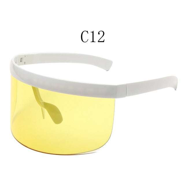 Unisex Shield Visor Sunglasses