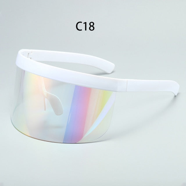 Unisex Shield Visor Sunglasses