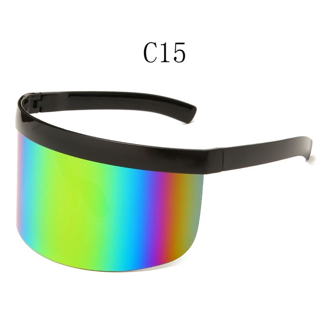 Unisex Shield Visor Sunglasses