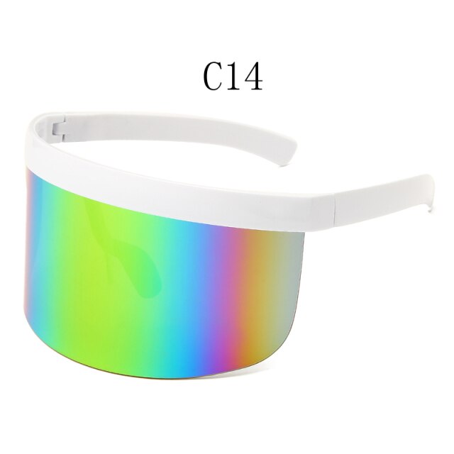 Unisex Shield Visor Sunglasses