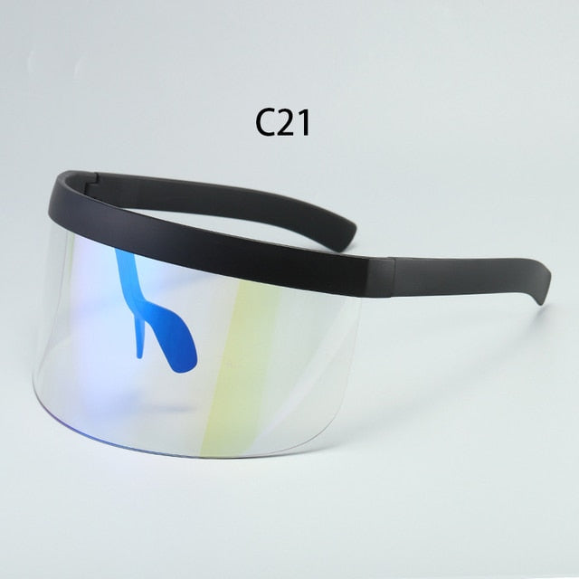 Unisex Shield Visor Sunglasses