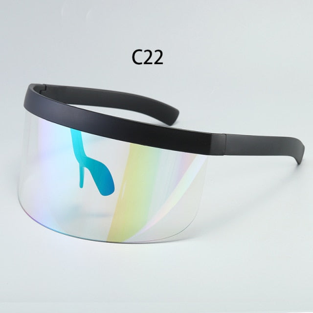 Unisex Shield Visor Sunglasses