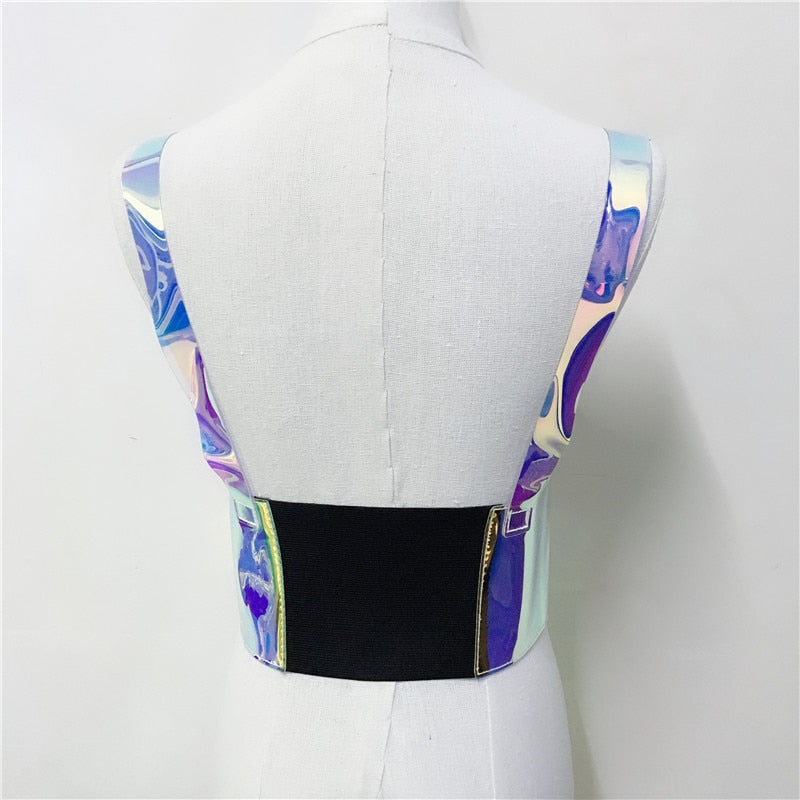 Holographic Garter Harness