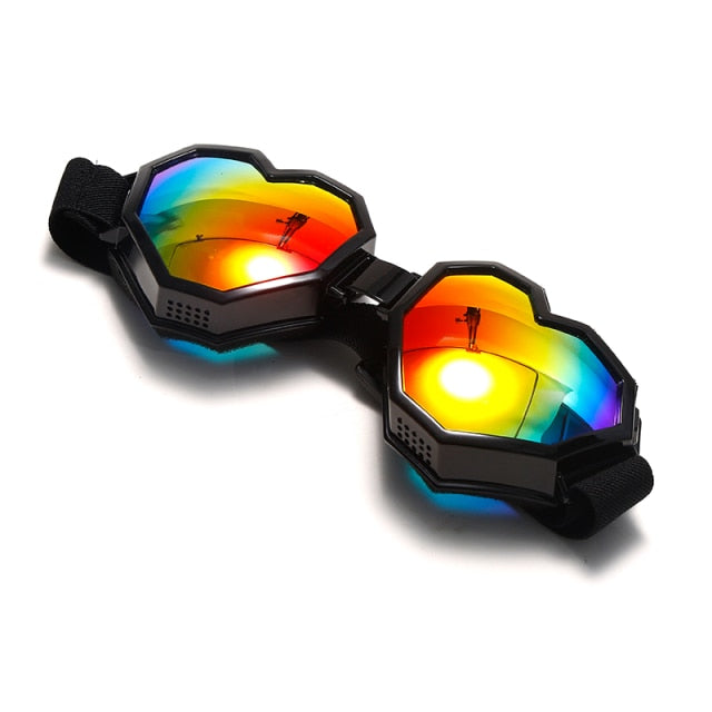 Unisex Heart Goggles