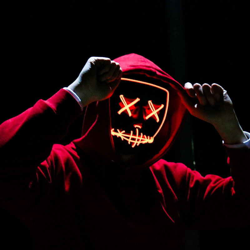 LED Neon Mask