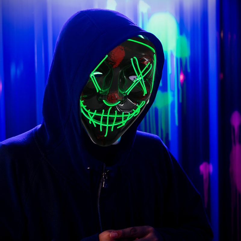 LED Neon Mask
