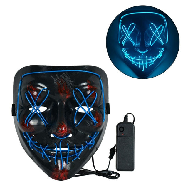 LED Neon Mask