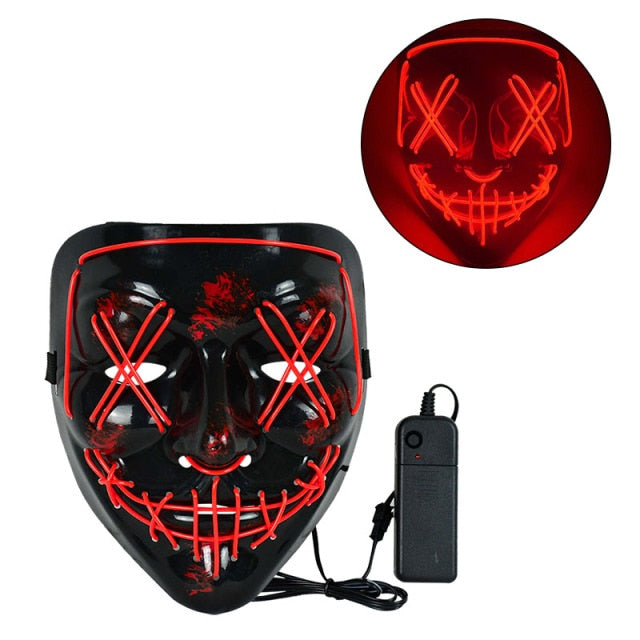LED Neon Mask