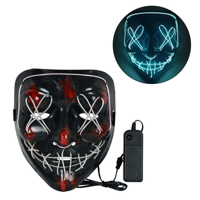 LED Neon Mask