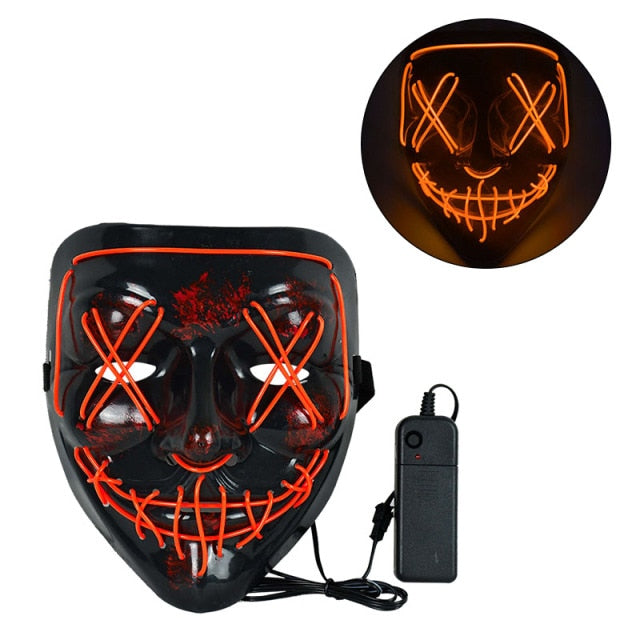 LED Neon Mask