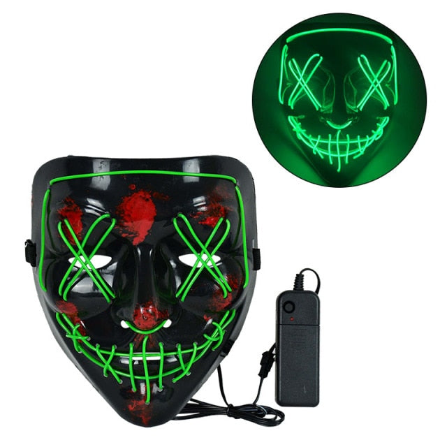 LED Neon Mask