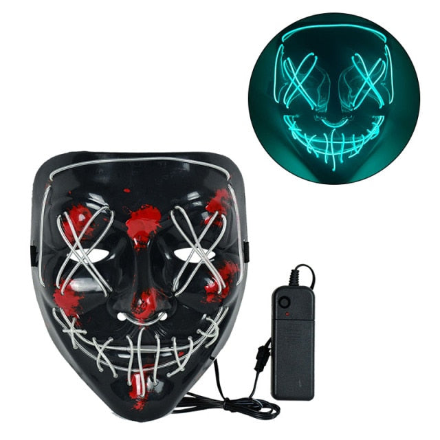 LED Neon Mask