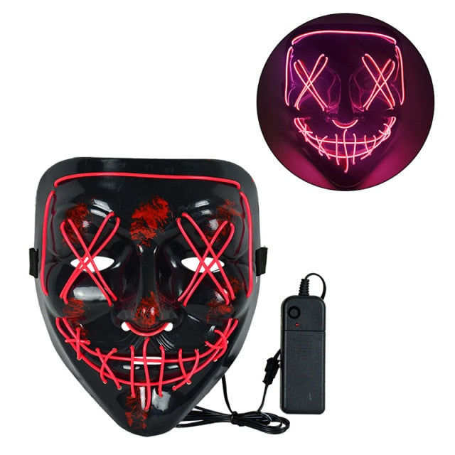 LED Neon Mask