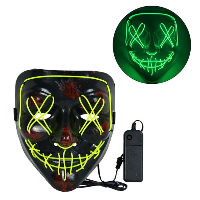 LED Neon Mask
