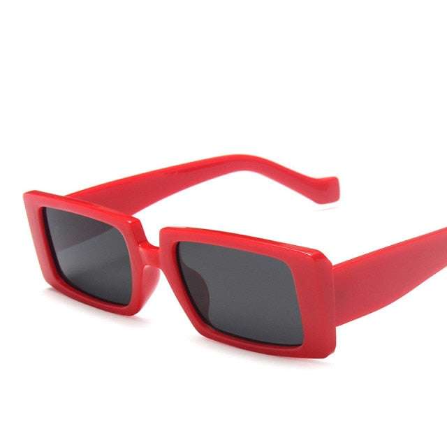 Unisex Retro Square Sunglasses