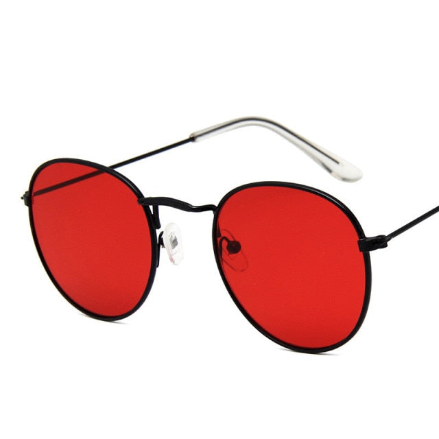 Unisex Round Vintage Sunglasses
