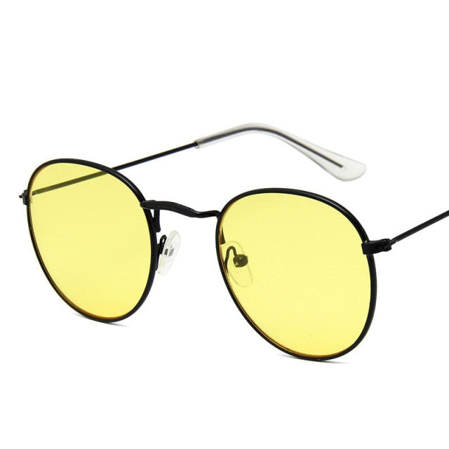 Unisex Round Vintage Sunglasses