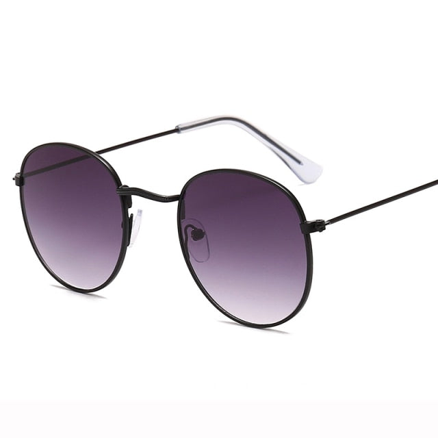Unisex Round Vintage Sunglasses