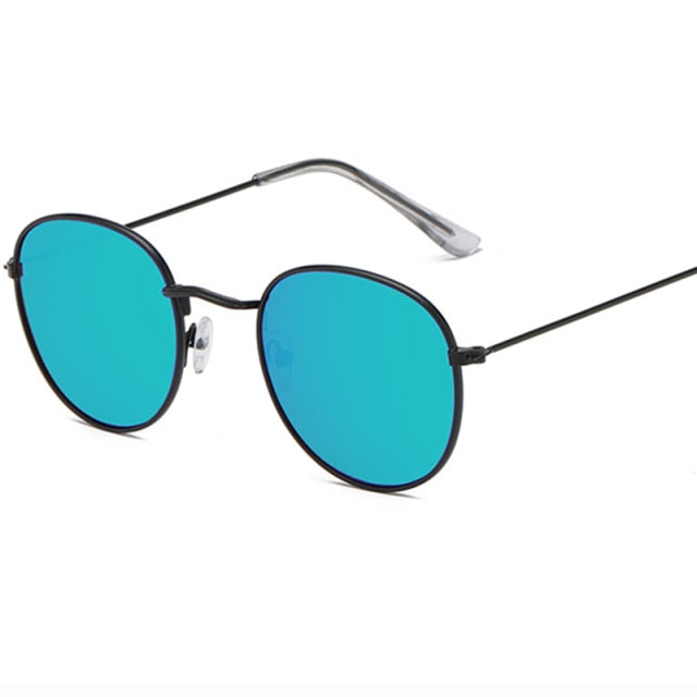 Unisex Round Vintage Sunglasses