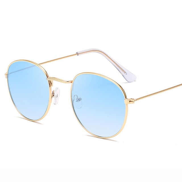 Unisex Round Vintage Sunglasses