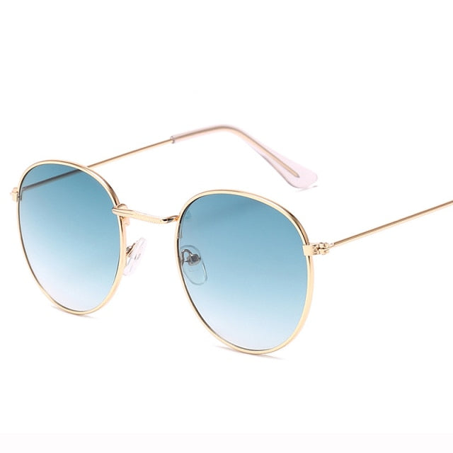 Unisex Round Vintage Sunglasses