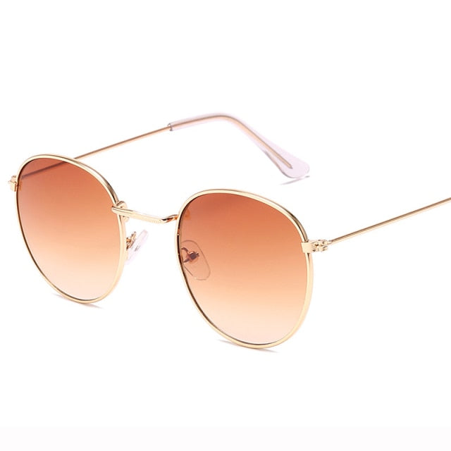 Unisex Round Vintage Sunglasses