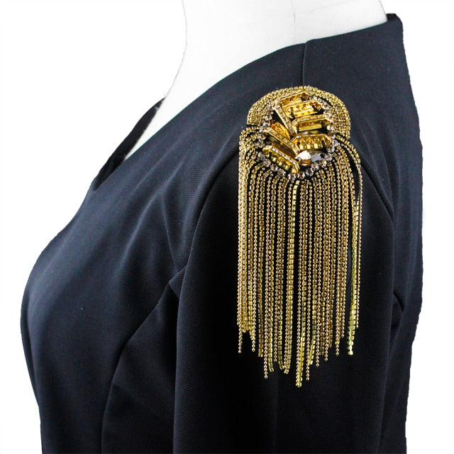 Fringe Tassel Epaulettes
