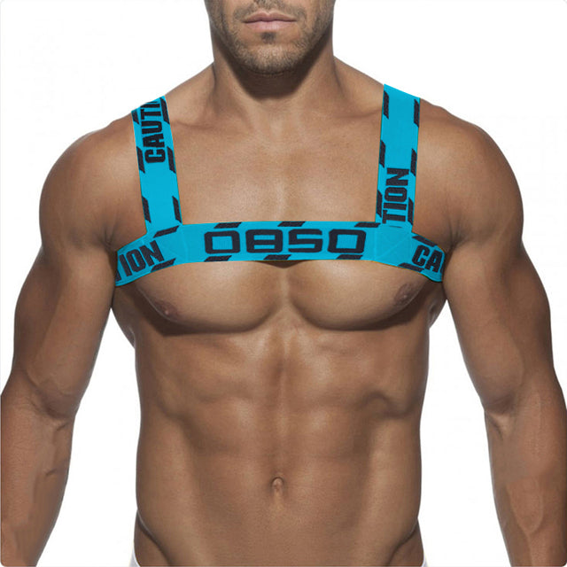 Light Blue Caution Band Harness