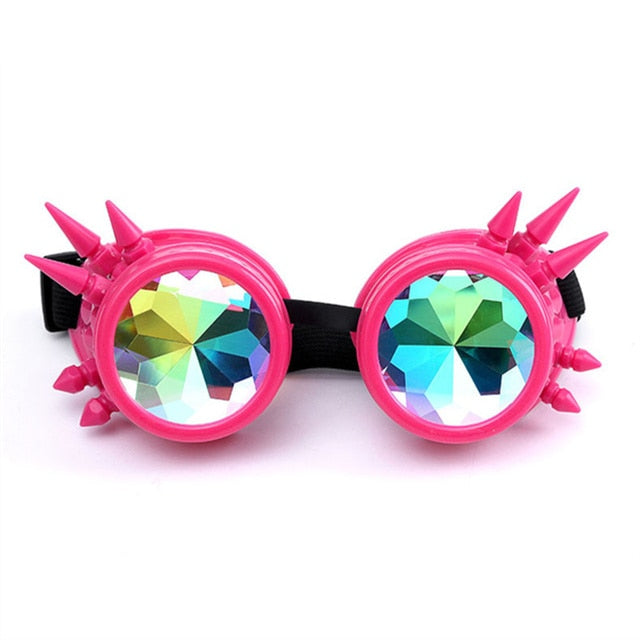 Unisex Steampunk Kaleidoscope Sunglasses