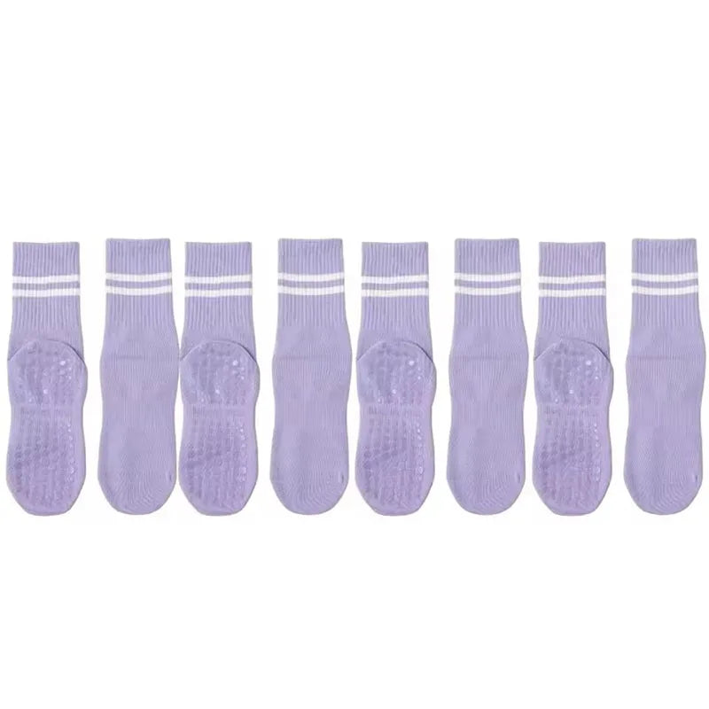 Yoga & Pilates Socks (4 pack)