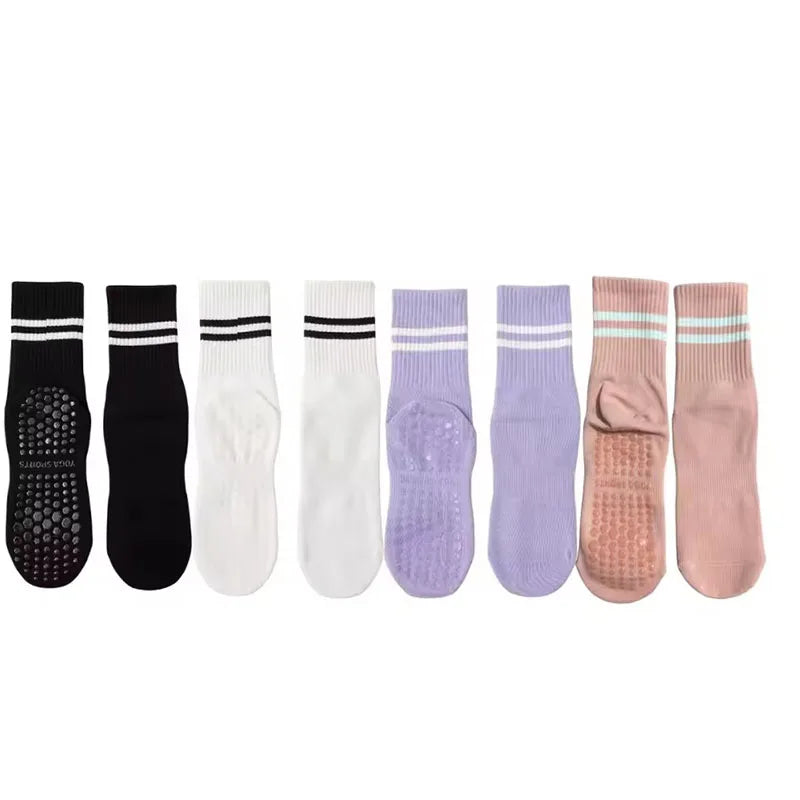 Yoga & Pilates Socks (4 pack)