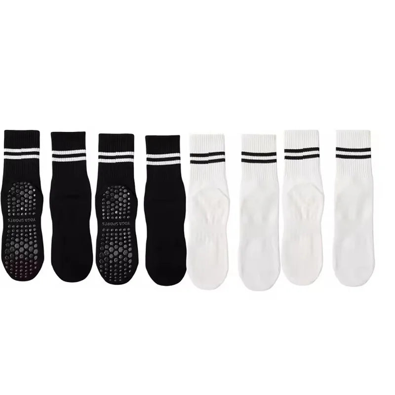Yoga & Pilates Socks (4 pack)