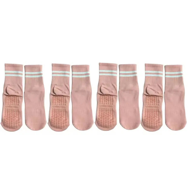 Yoga & Pilates Socks (4 pack)