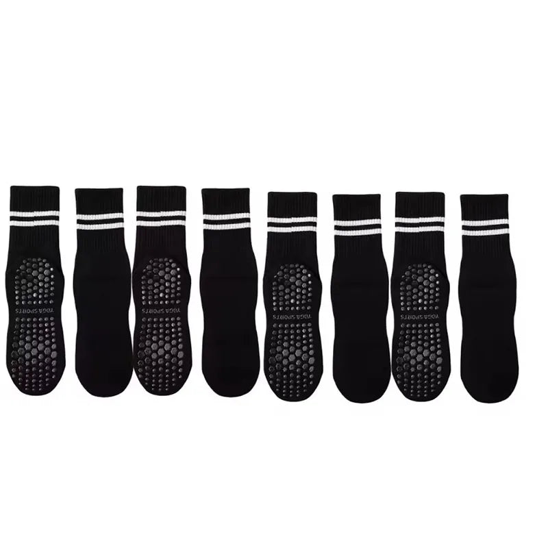 Yoga & Pilates Socks (4 pack)
