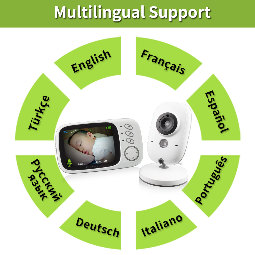 Bowie Baby 3.2 inch Wireless Baby Monitor