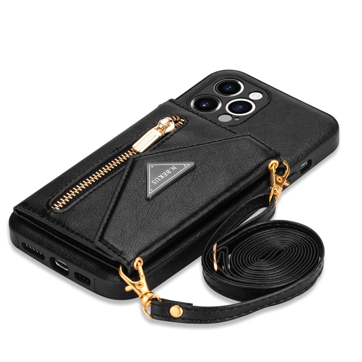 Lanyard Phone Case w Zipper Wallet
