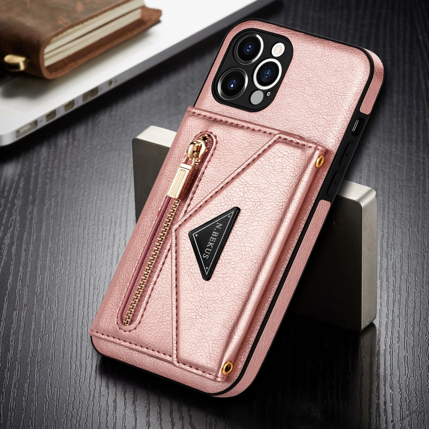Lanyard Phone Case w Zipper Wallet