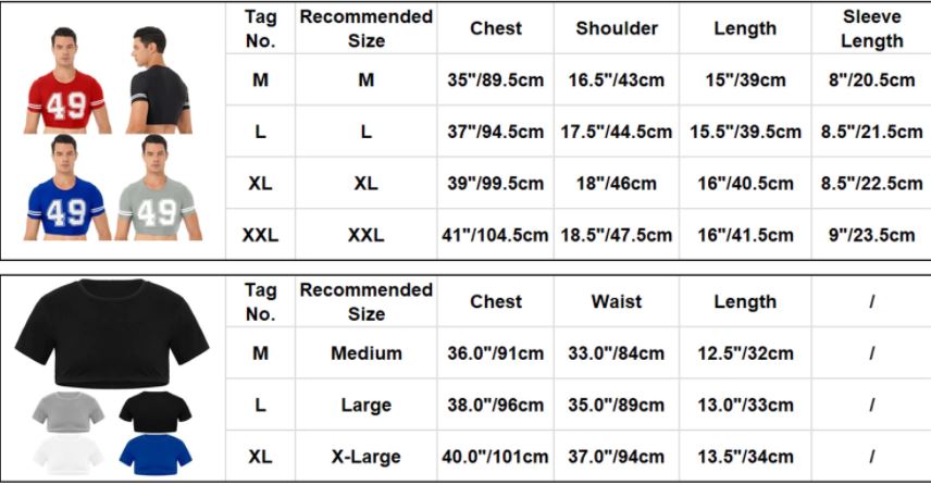 Mens Crop